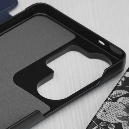 Custodia per Samsung Galaxy S26 Ultra, Techsuit, eFold, Blu Scuro