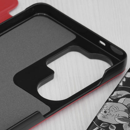 Custodia per Samsung Galaxy S26 Ultra, Techsuit, eFold, Rossa