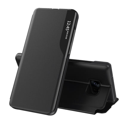 Custodia per Samsung Galaxy S7 edge G935, Techsuit, eFold, Nera