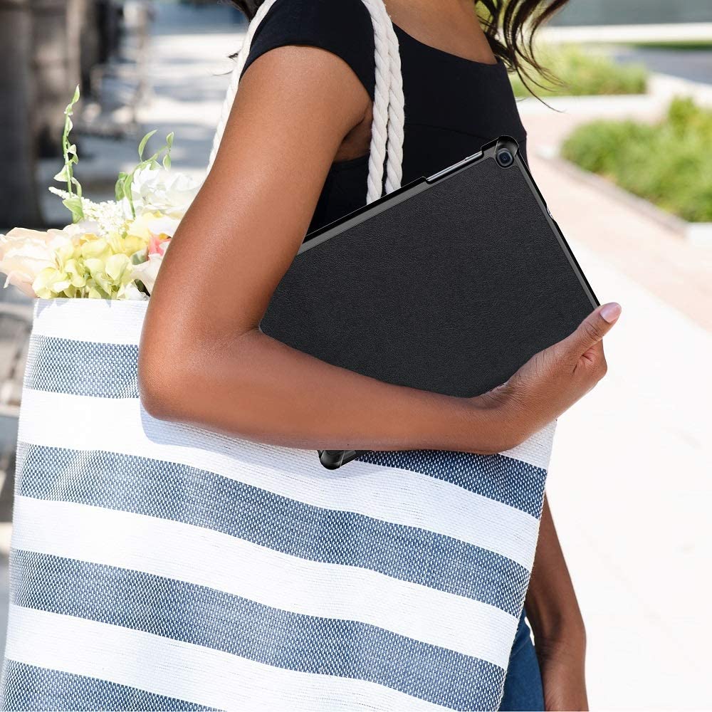 Custodia per Samsung Galaxy Tab A 10.1 (2019), Techsuit, FoldPro, Nera