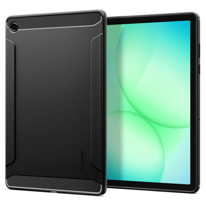 Custodia per Samsung Galaxy Tab A11+, Spigen, Rugged Armor, Nero Opaco