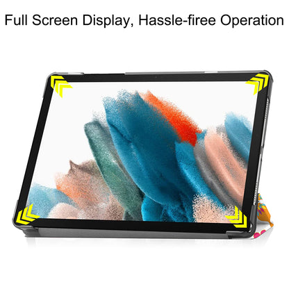 Case for Samsung Galaxy Tab A11+ / Tab A9+, Techsuit, FoldPro Butterfly, Multicolor