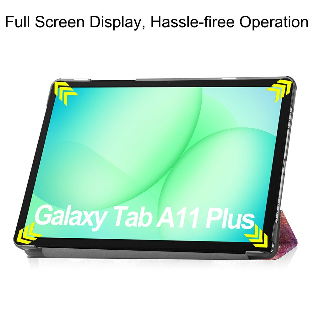 Custodia per Samsung Galaxy Tab A11+ / Tab A9+, Techsuit, FoldPro Galaxy, Multicolore
