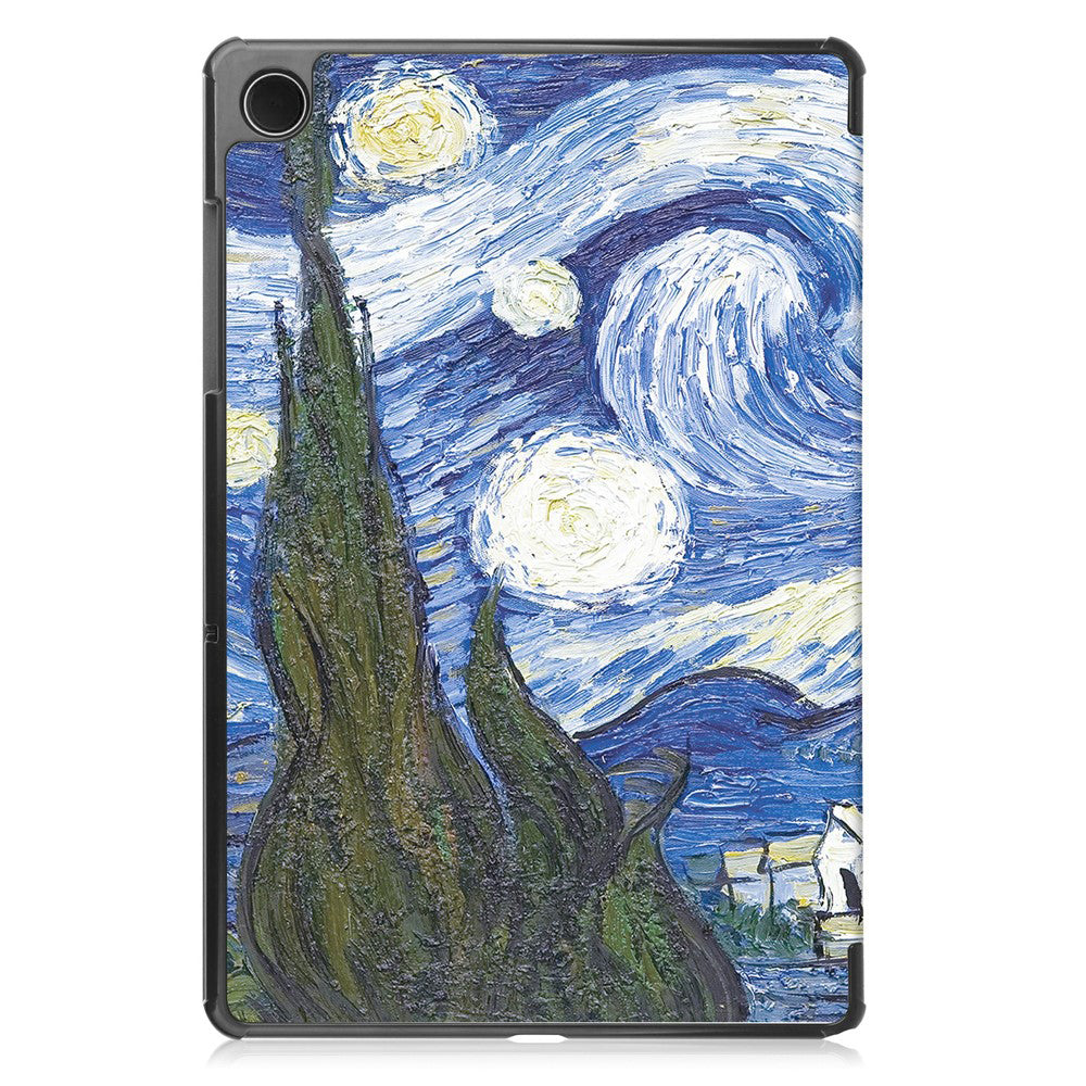 Custodia per Samsung Galaxy Tab A11+ / Tab A9+, Techsuit, FoldPro Starry Night, Multicolore