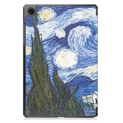 Custodia per Samsung Galaxy Tab A11+ / Tab A9+, Techsuit, FoldPro Starry Night, Multicolore