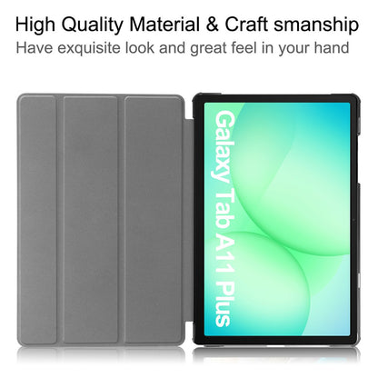 Custodia per Samsung Galaxy Tab A11+ / Tab A9+, Techsuit, FoldPro Starry Night, Multicolore