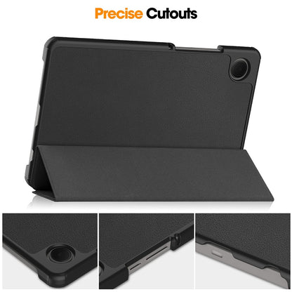Custodia per Samsung Galaxy Tab A11 / Tab A9, Techsuit, FoldPro Nuovo Modello, Nera