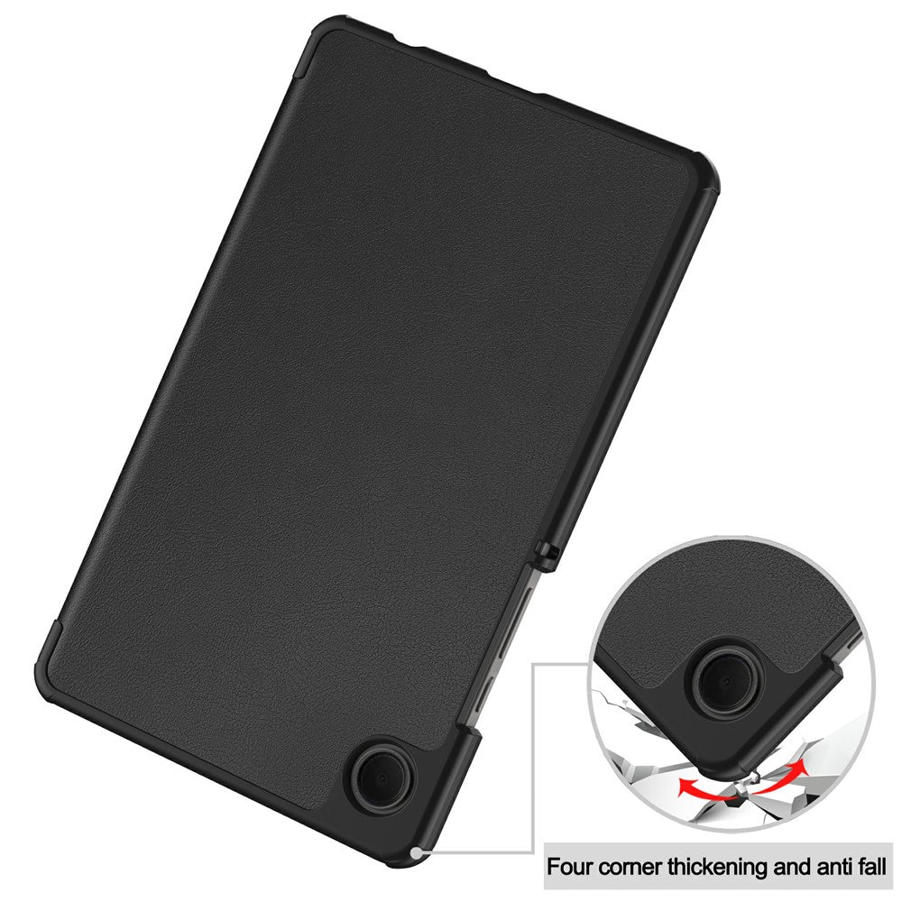 Custodia per Samsung Galaxy Tab A11 / Tab A9, Techsuit, FoldPro Nuovo Modello, Nera