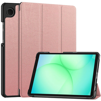 Custodia per Samsung Galaxy Tab A11 / Tab A9, Techsuit, FoldPro, Rosa Dorato