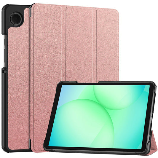 Custodia per Samsung Galaxy Tab A11 / Tab A9, Techsuit, FoldPro, Rosa Dorato