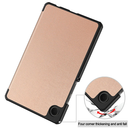 Custodia per Samsung Galaxy Tab A11 / Tab A9, Techsuit, FoldPro, Rosa Dorato