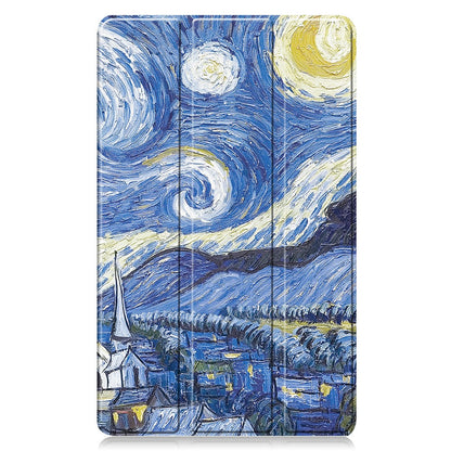 Custodia per Samsung Galaxy Tab A11 / Tab A9, Techsuit, FoldPro Starry Night Nuovo Modello, Multicolore