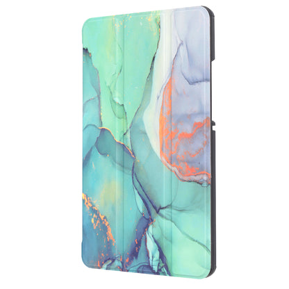 Custodia per Samsung Galaxy Tab A11 / Tab A9, Techsuit, FoldPro Green Time, Multicolore