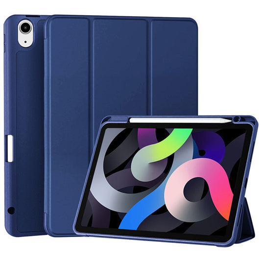 Custodia per Samsung Galaxy Tab S10 FE+, Techsuit, Flex Trifold, blu navy