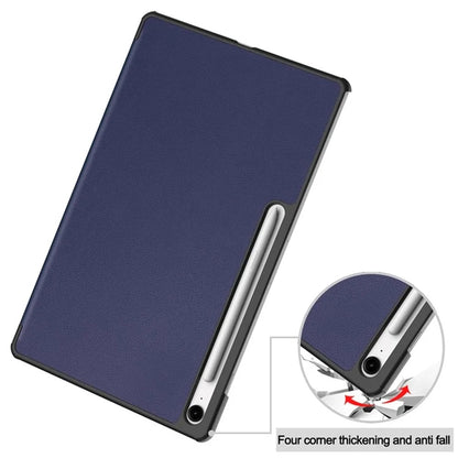 Custodia per Samsung Galaxy Tab S10 FE+, Techsuit, FoldPro, Rossa