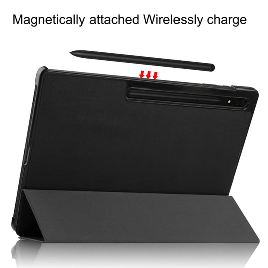 Custodia per Samsung Galaxy Tab S10+ / Tab S9 FE+ / Tab S9+, Techsuit, FoldPro, Nera