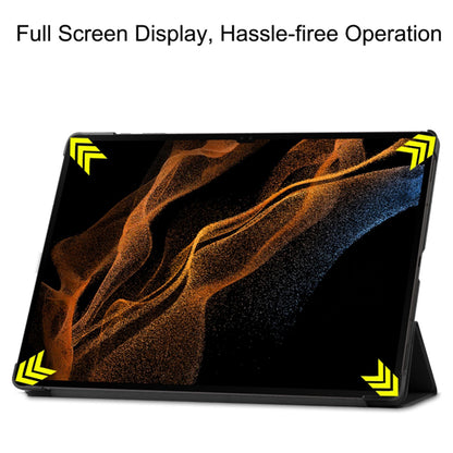Custodia per Samsung Galaxy Tab S10+ / Tab S9 FE+ / Tab S9+, Techsuit, FoldPro, Nera