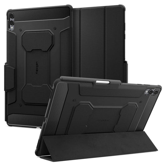 Custodia per Samsung Galaxy Tab S11 Ultra, Spigen, Rugged Armor Pro, Nera ACS10150