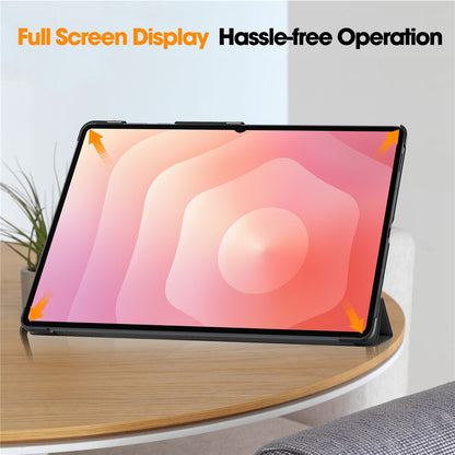 Custodia per Samsung Galaxy Tab S11 Ultra, Techsuit, FoldPro, Rosa