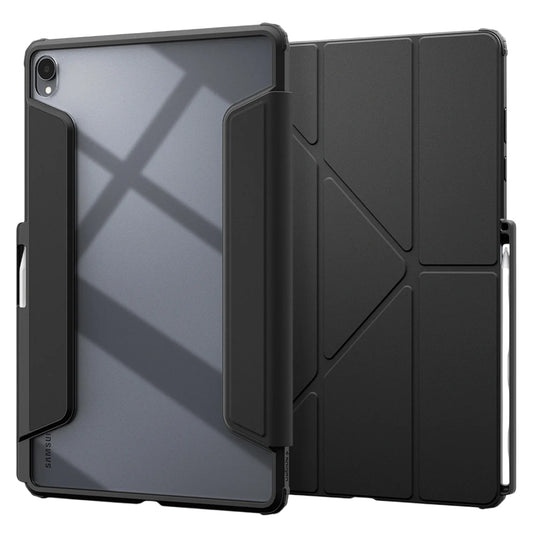Custodia per Samsung Galaxy Tab S12 Plus, Spigen, Air Skin Pro, nera ACS11823