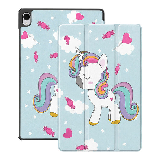 Custodia per Samsung Galaxy Tab S12 Plus, Techsuit, FoldPro Unicorn, Multicolore