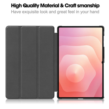 Custodia per Samsung Galaxy Tab S12 Ultra / Tab S11 Ultra, Techsuit, FoldPro Butterfly, Multicolore