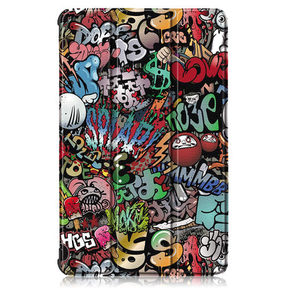 Custodia per Samsung Galaxy Tab S6 Lite (2024) / Tab S6 Lite (2022) / Tab S6 Lite (2020), Techsuit, FoldPro, Multicolore