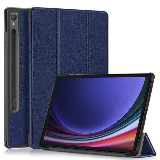 Custodia per Samsung Galaxy Tab S9 FE / Tab S9 / Tab S10 FE, Techsuit, FoldPro, Blu