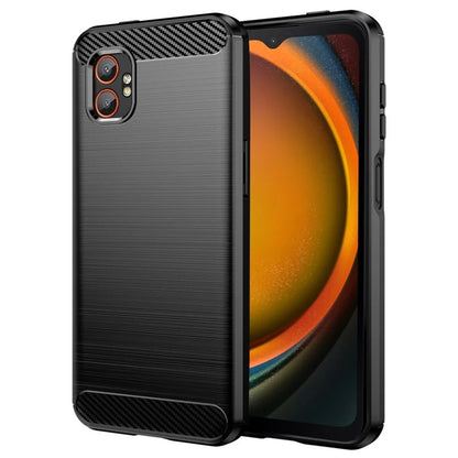 Custodia per Samsung Galaxy XCover7 Pro, Techsuit, Carbonio, Nera