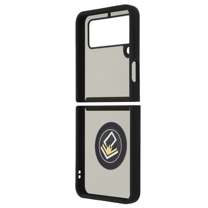 Custodia per Samsung Galaxy Z Flip3 5G F711, Techsuit, Glinth, Nera