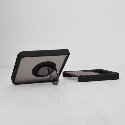Custodia per Samsung Galaxy Z Flip3 5G F711, Techsuit, Glinth, Nera