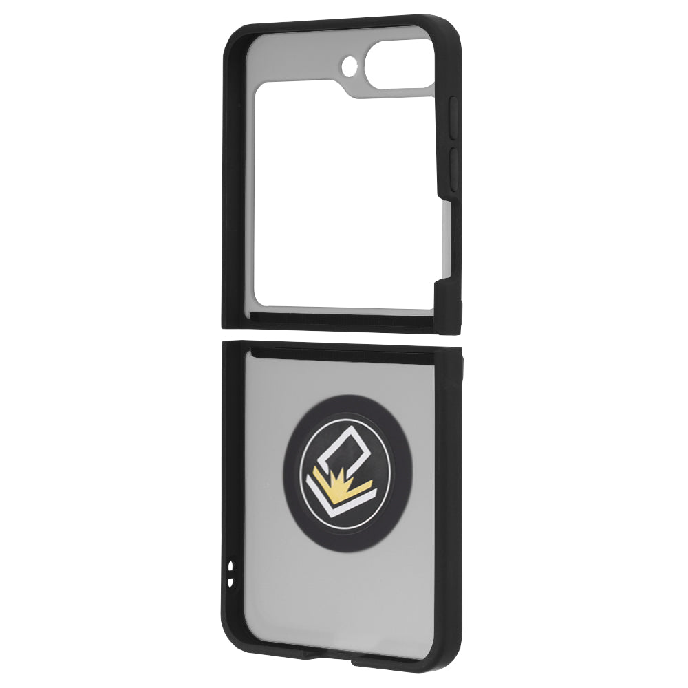 Custodia per Samsung Galaxy Z Flip7 FE F761 / Z Flip6 F741, Techsuit, Glinth, Nera