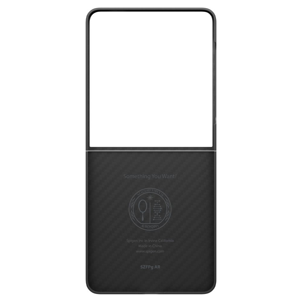 Case for Samsung Galaxy Z Flip7 F766, Spigen, Air Skin, Black ACS09564