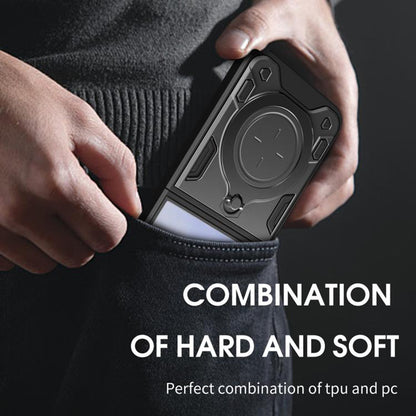 Custodia per Samsung Galaxy Z Flip7 F766, Techsuit, CamGuard Pro, Viola