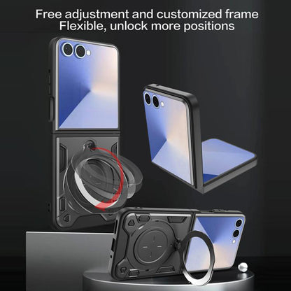 Custodia per Samsung Galaxy Z Flip7 F766, Techsuit, CamGuard Pro, Viola