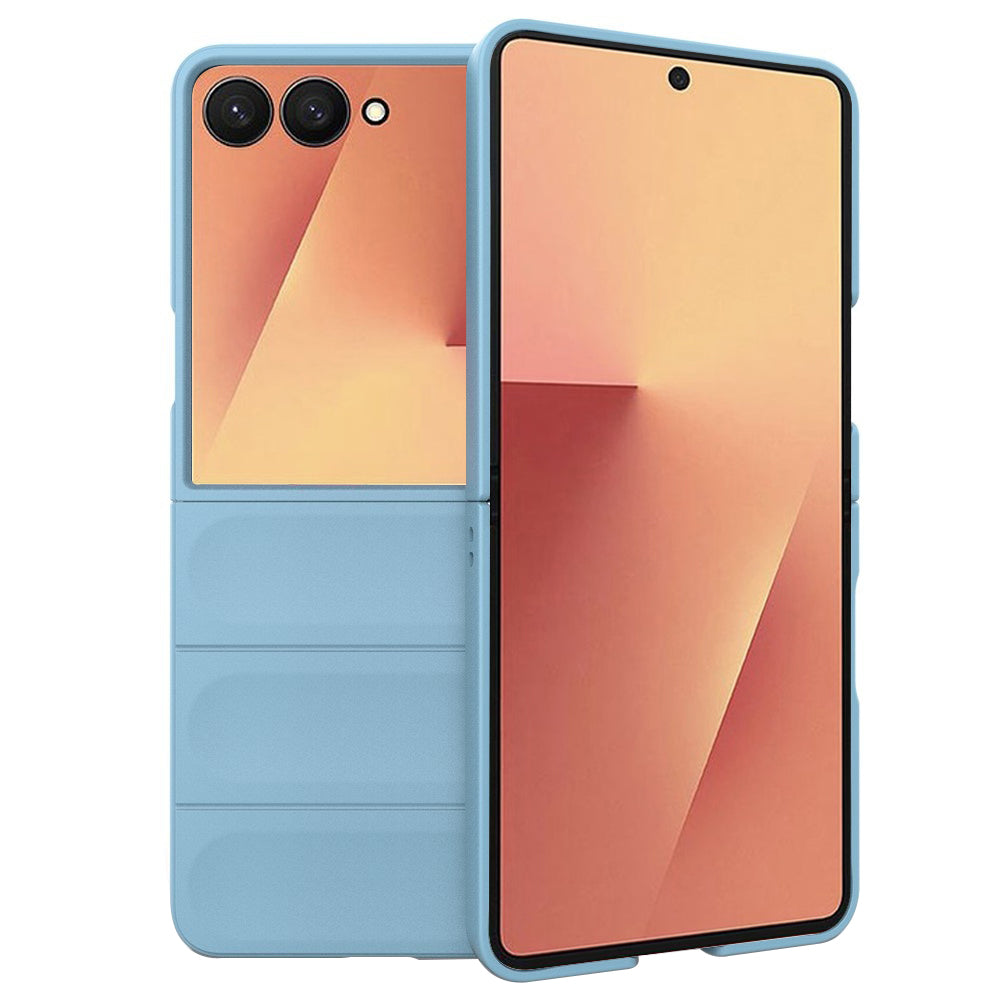 Custodia per Samsung Galaxy Z Flip7 F766, Techsuit, Magic Shield, Blu