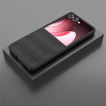 Custodia per Samsung Galaxy Z Flip7 F766, Techsuit, Magic Shield, Blu