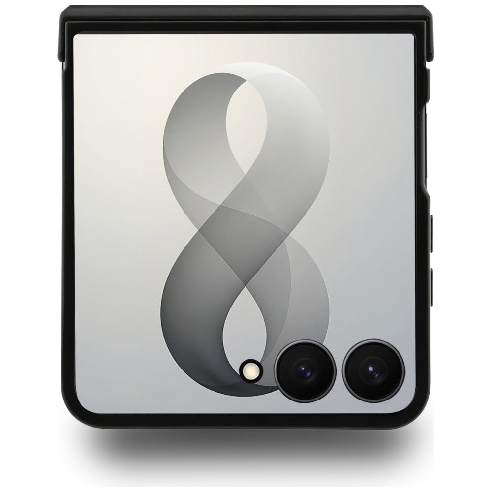 Custodia per Samsung Galaxy Z Flip8 F776, Guess, 4G Big Logo, Nera