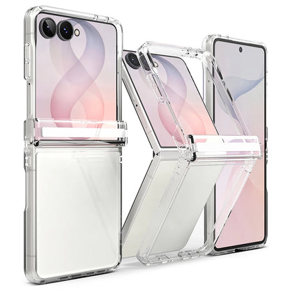 Custodia per Samsung Galaxy Z Flip8 F776, Ringke, Fusion Flap, Trasparente