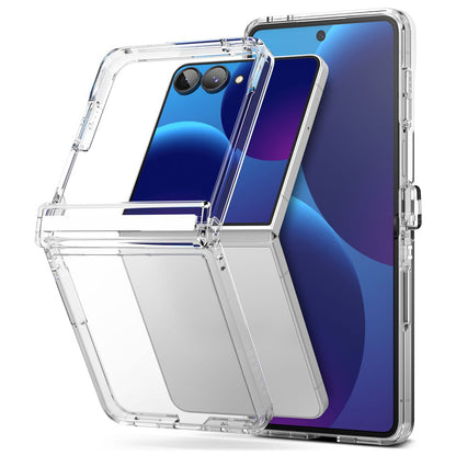 Custodia per Samsung Galaxy Z Flip8 F776, Ringke, Fusion Flap, Trasparente
