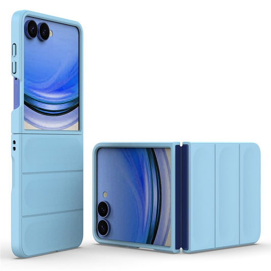 Custodia per Samsung Galaxy Z Flip8 F776, Techsuit, Magic Shield, Blu
