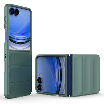 Custodia per Samsung Galaxy Z Flip8 F776, Techsuit, Magic Shield, Verde
