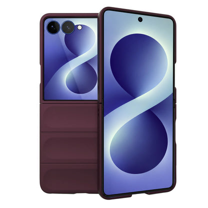 Custodia per Samsung Galaxy Z Flip8 F776, Techsuit, Magic Shield, Vinaccia