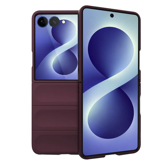 Custodia per Samsung Galaxy Z Flip8 F776, Techsuit, Magic Shield, Vinaccia