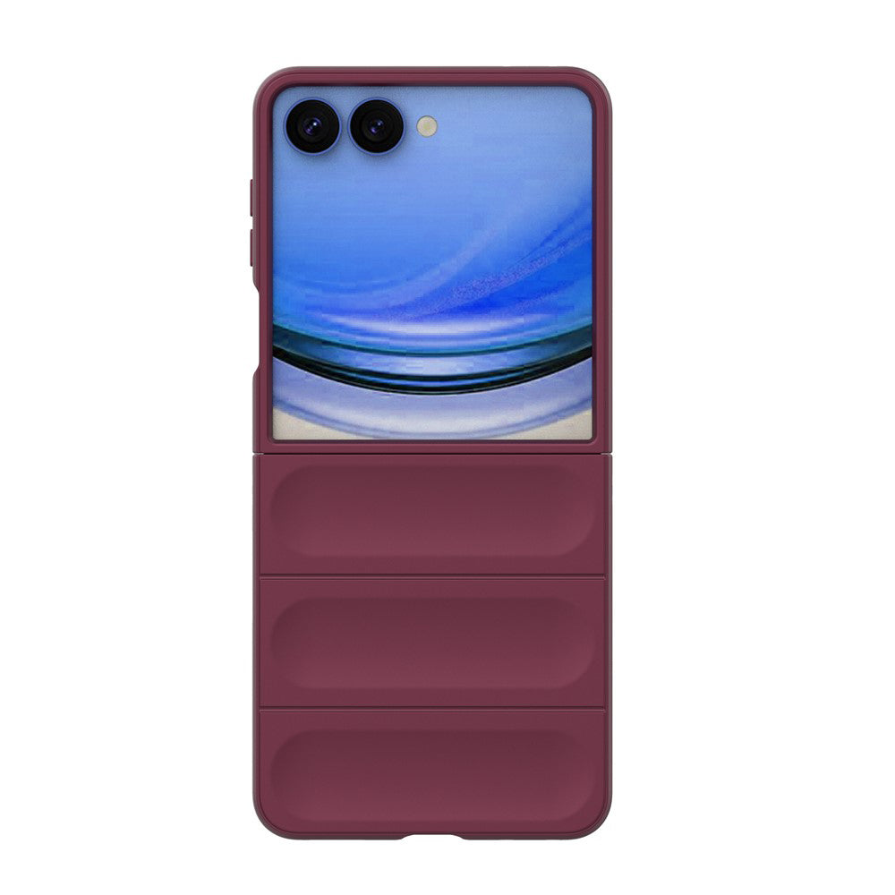 Custodia per Samsung Galaxy Z Flip8 F776, Techsuit, Magic Shield, Vinaccia