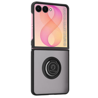 Custodia per Samsung Galaxy Z Flip8 F776 / Z Flip7 F766, Techsuit, Glinth, Nera