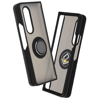 Custodia per Samsung Galaxy Z Fold3 5G F926, Techsuit, Glinth, Nera