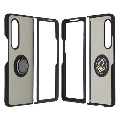 Custodia per Samsung Galaxy Z Fold3 5G F926, Techsuit, Glinth, Nera