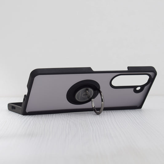 Custodia per Samsung Galaxy Z Fold5 F946, Techsuit, Glinth, Nera