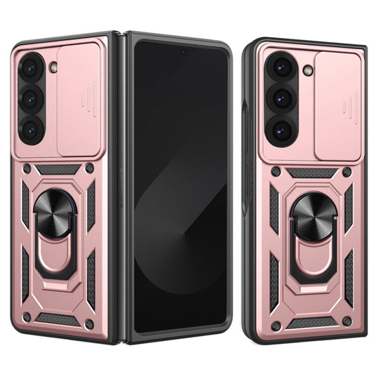 Custodia per Samsung Galaxy Z Fold6 F956, Techsuit, CamShield, Rosa